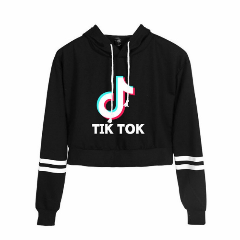 Áo hoodie hở rốn bán chạy nhất Amazon Tik Tok