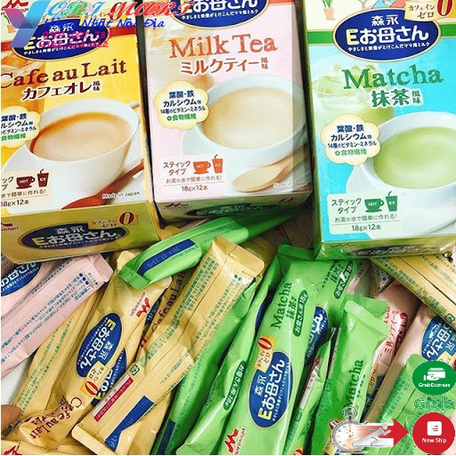 Sữa morinaga bầu Nhật vị matcha, cà phê, hồng trà ( date thg9 - 2023)