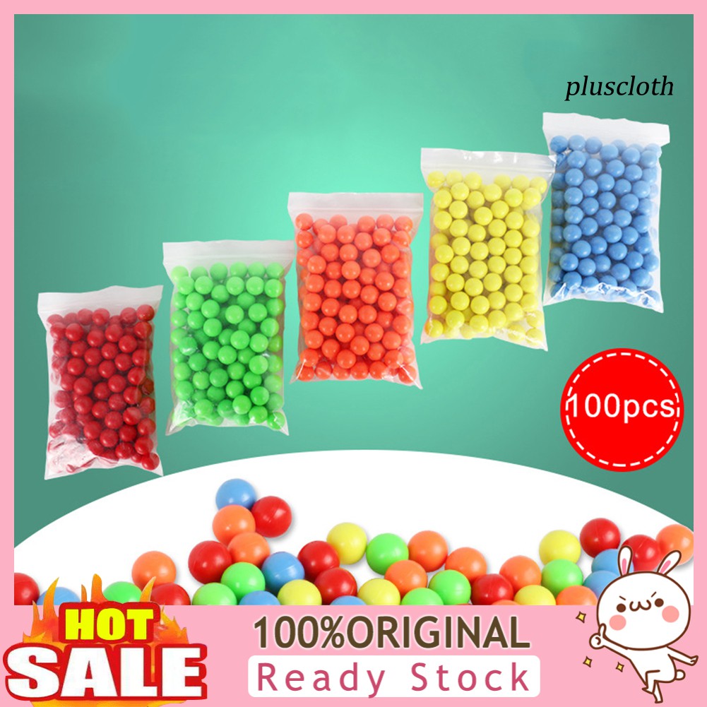 Bộ 100 Bóng Nhựa 15mm Cho Bé Học Toán
