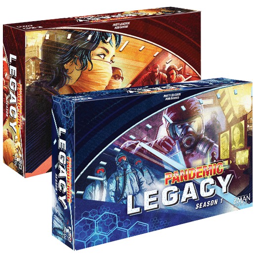 Trò Chơi Board Game PANDEMIC và PANDEMIC LEGACY Season 1 Tiếng Anh cao cấp