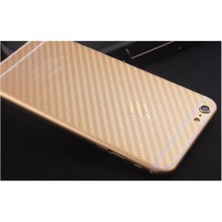 Miếng dán full mặt lưng vân Carbon cho iphone