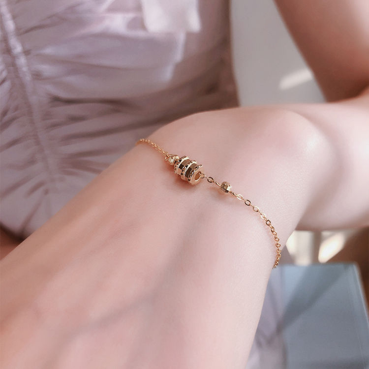 Vòng Tay Mạ Bạc Thiết Kế Đơn Giản Phong Cách Hàn Quốc