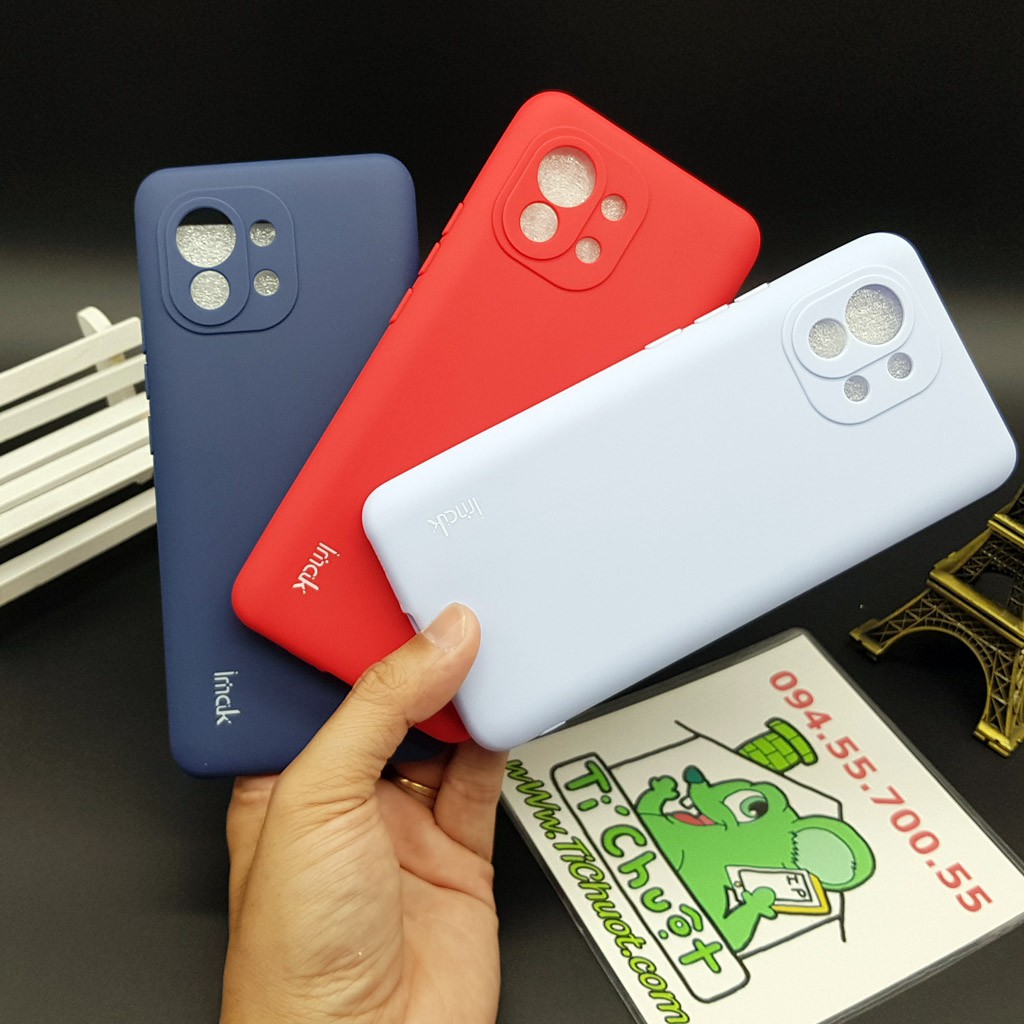 [Ảnh Thật-Chính Hiệu iMak] Ốp lưng Xiaomi Mi 11 Dẻo Màu Nhám Mịn