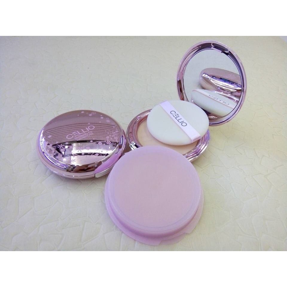 Phấn phủ Cellio Shining Ex Twoway Cake 2 lõi | BigBuy360 - bigbuy360.vn