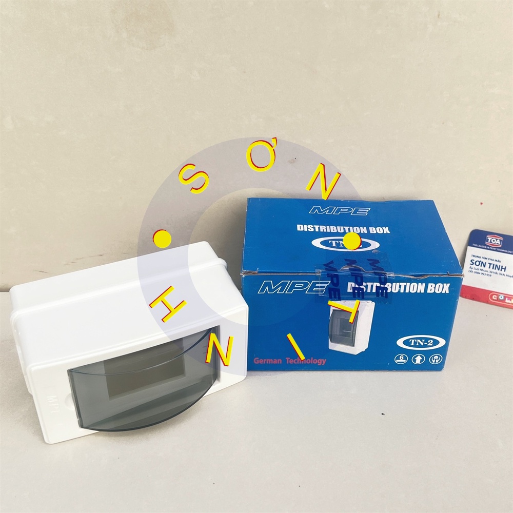 Tủ điện âm tường MPE chứa MCB TN-2 tủ điện nhựa công nghiệp, hộp nhựa âm tường, tủ điện thi công, tủ bảng điện
