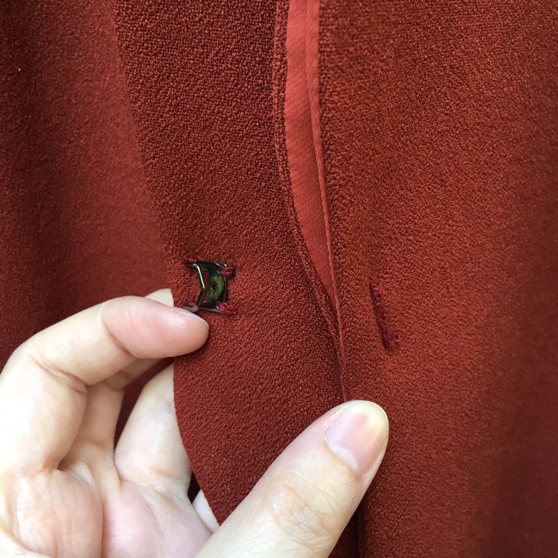 Khoác vest ANY brick red blazer