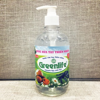 Nước rửa tay sinh học Greenlife 500ml