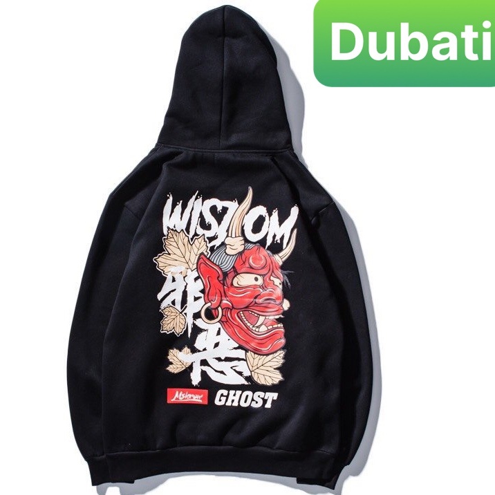 ÁO NỈ, ÁO KHOÁC HOODIE MẶT QUỶ ĐỎ ĐẦU SỪNG SIÊU NGẦU NAM NỮ PHONG CÁCH HÀN QUỐC- DUBATI FASHION