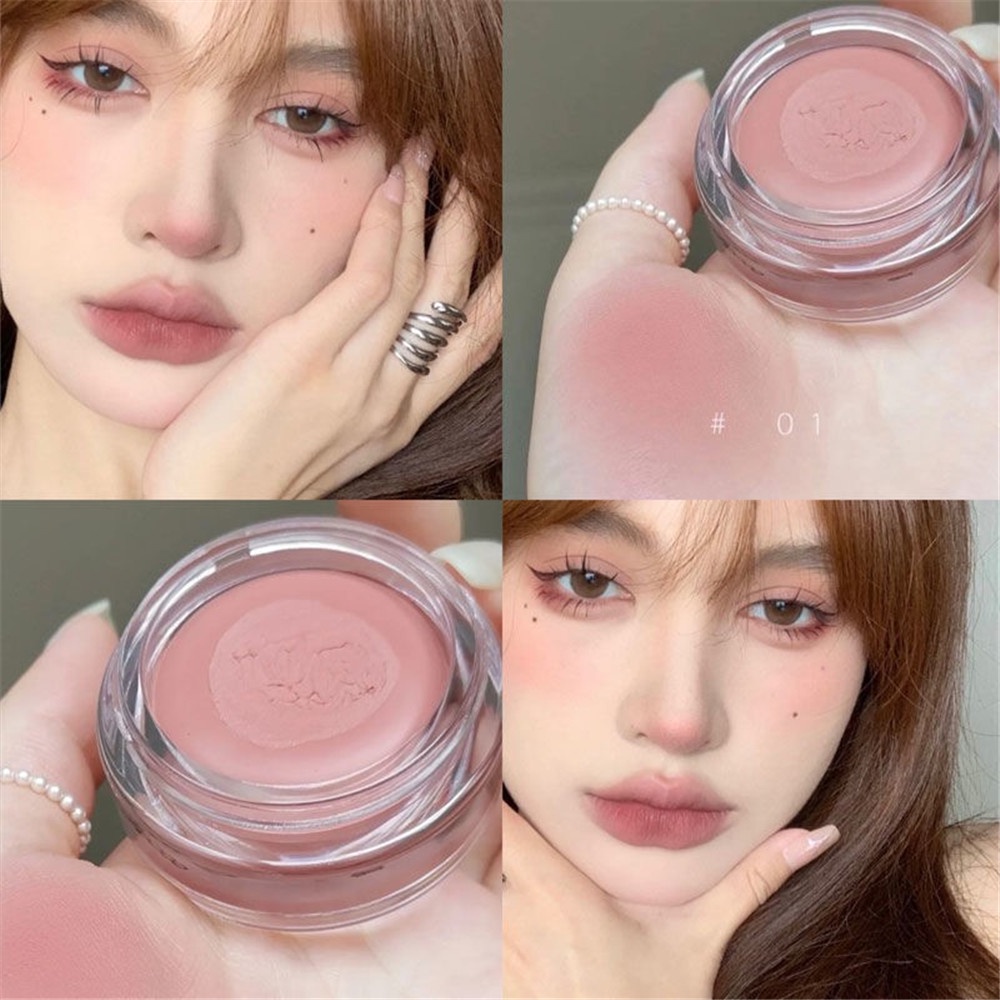 [Hàng mới về] Phấn má hồng đơn sắc tông lì trang điểm tự nhiên cao cấp