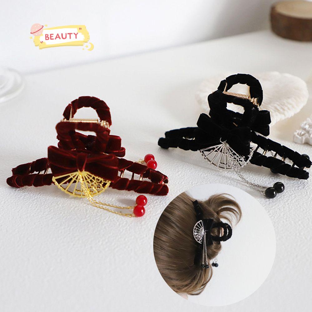 Kẹp Tóc Tua Rua Hình Bướm