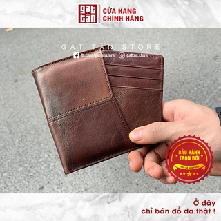 Ví Da Nam / Bóp Da Nam Cao Cấp Hàng Đẹp Gạt Tàn Store / Cam Kết Da Bò Thật 100% - VD195
