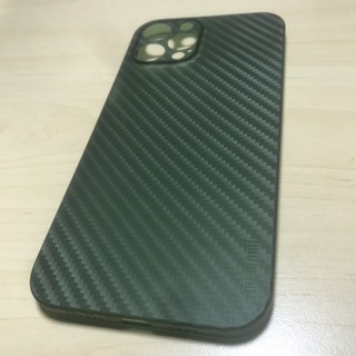 Ốp Lưng Iphone 12 Pro Max Hiệu Memumi Nhám Cacbon