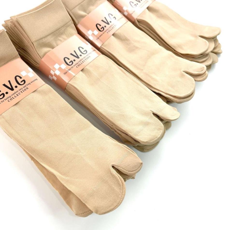 Tất Nữ xỏ ngón chống nắng, Tất Cổ Cao Da Chân Vải cotton dày dặn, mềm mịn cực êm chân