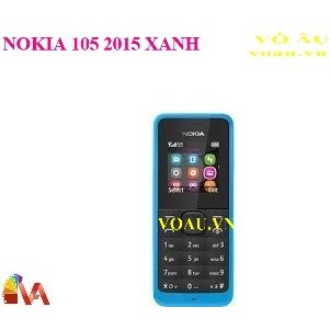 ĐIỆN THOẠI NOKIA 105 2015 MÀU XANH 1 SIM