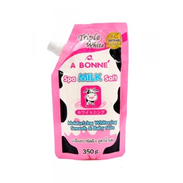Muối tắm Tẩy Tế Bào Chết sữa bò thái A Bonne Spa Milk Salt | BigBuy360 - bigbuy360.vn