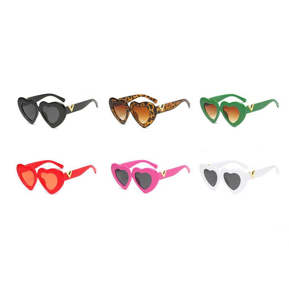 Kính Mát Gọng Hình Trái Tim Phong Cách Cổ Điển Cho Nữ MXMUSTY