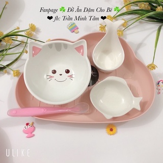 SET BÁT SỨ ĂN DẶM CHO BÉ, bát ăn dặm kiểu nhật