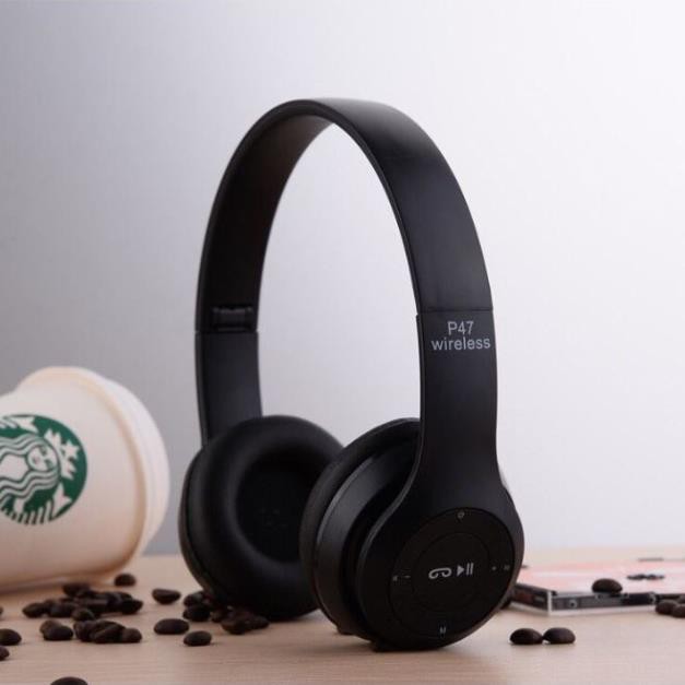 Tai nghe Bluetooth P47 Wireless Đủ màu new 100% | BigBuy360 - bigbuy360.vn