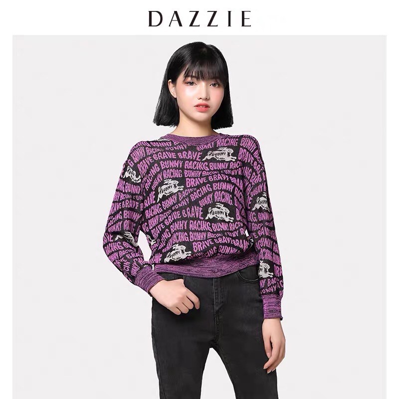 Áo len hoạ tiết Dzzit