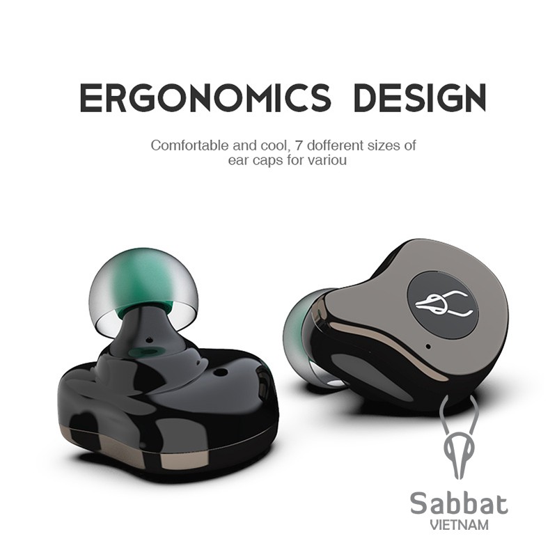 Tai nghe không dây Sabbat E12 ultra phiên bản mạ màu kim loại chính hãng bảo hàng 12 tháng