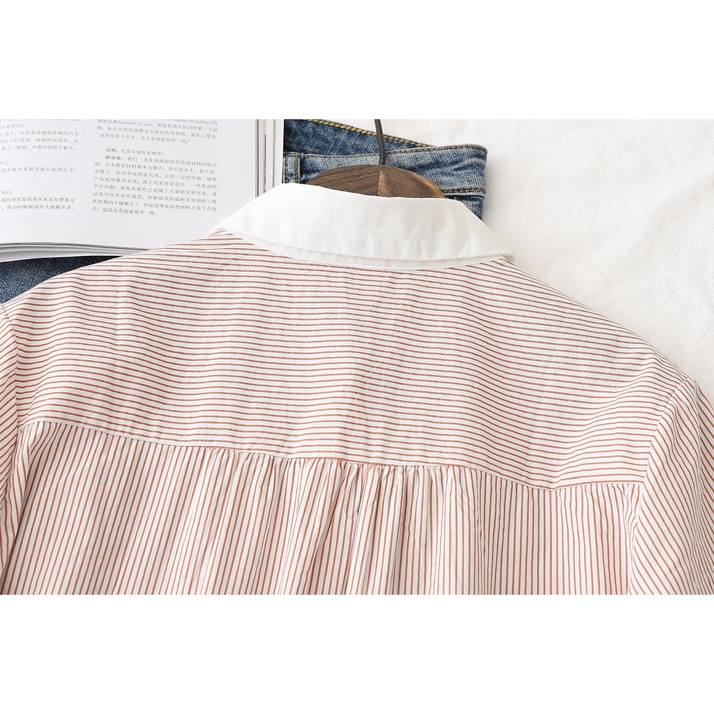 Áo Sơ Mi Cotton Trơn Tay Ngắn Thêu Hoa Thời Trang Mùa Hè Dành Cho Nữ 2022