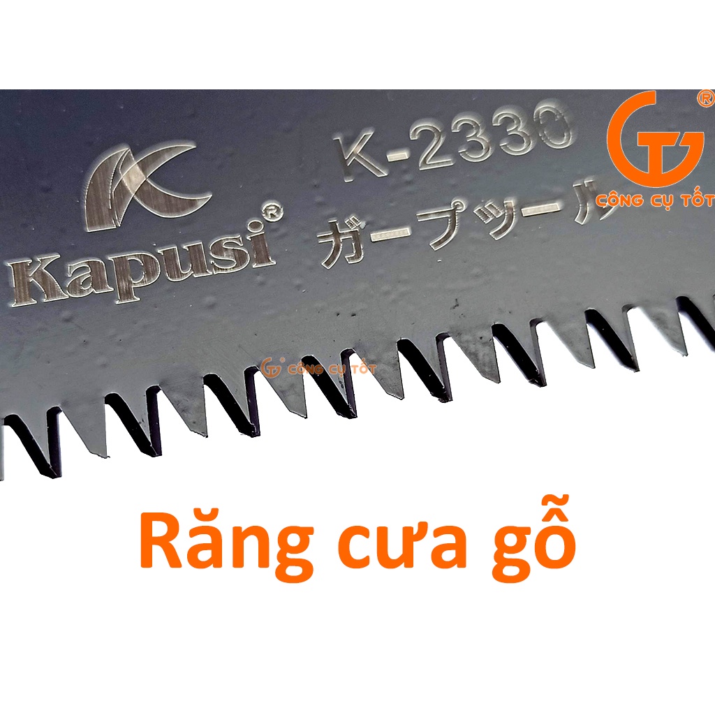 Cưa cành lưỡi cong 300mm Kapusi K-2330