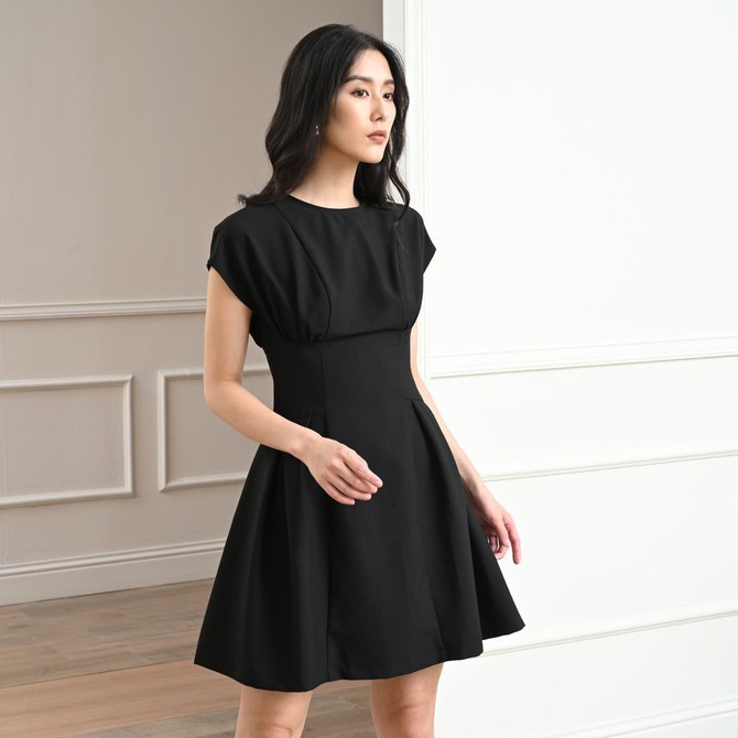 Váy nữ liền thân SOPHIE dáng chữ A chất liệu Kate Hàn MAIIMER V023AVS