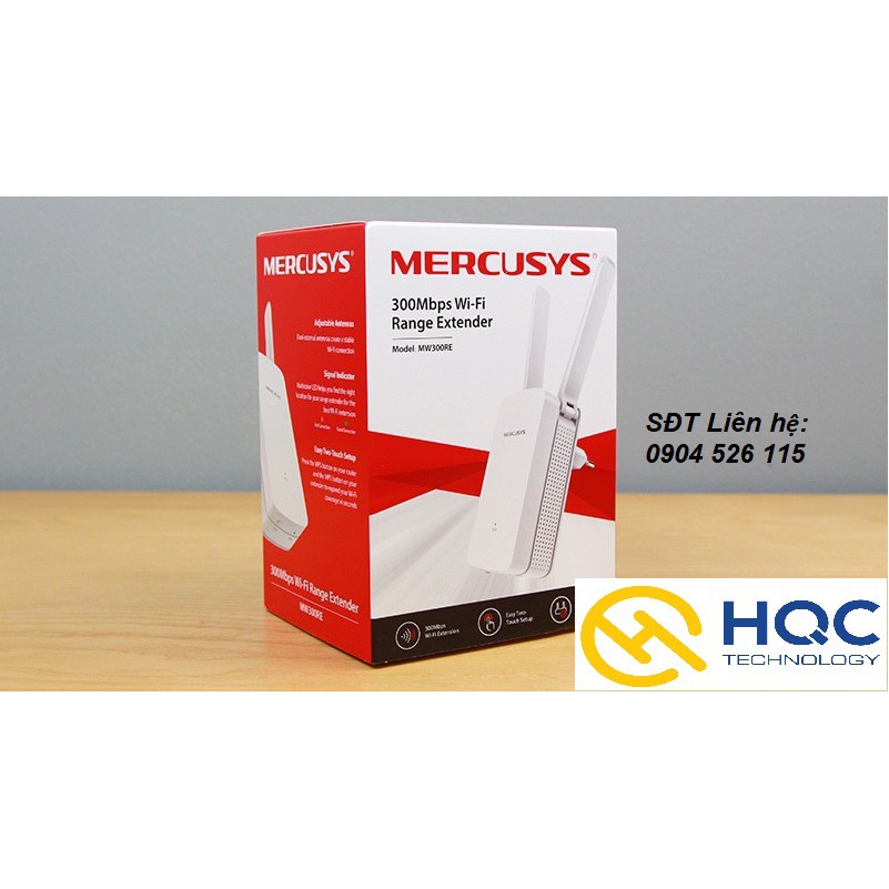 Bộ kích sóng Wifi Mercury 2 râu MW302RE