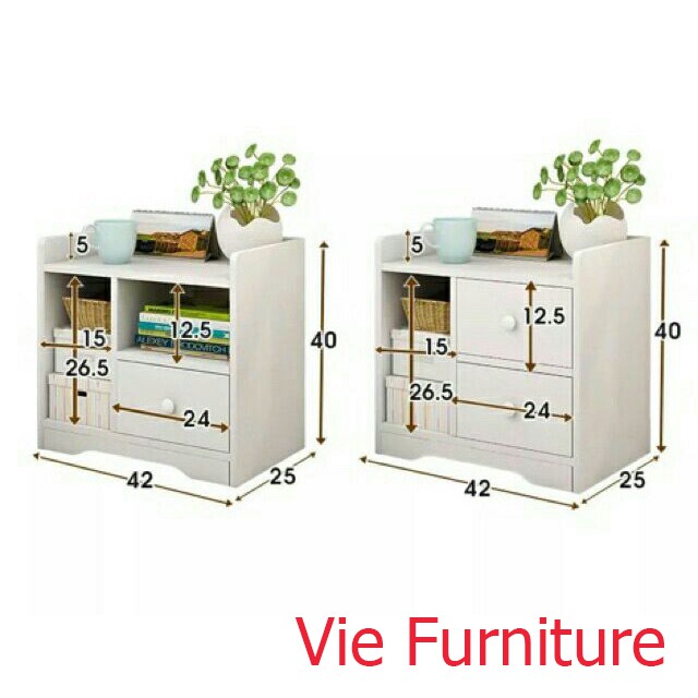 Tủ Đầu Giường FREESHIP Tab Để Đầu Giường Gỗ MDF Cao Cấp