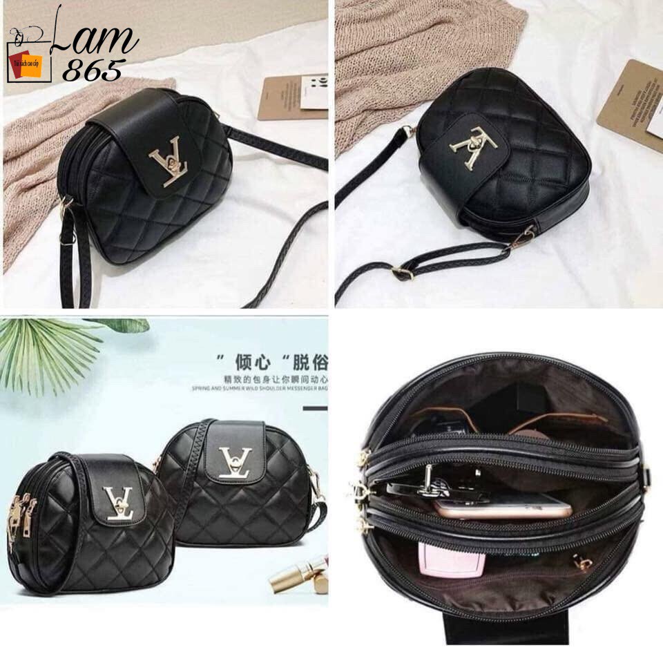 Túi bi Da 3 Ngăn Khoá Quảng Châu DC27 | BigBuy360 - bigbuy360.vn