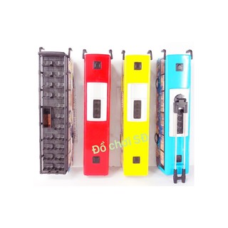 mô hình xe buýt sắt - 20 cm  1 chiếc