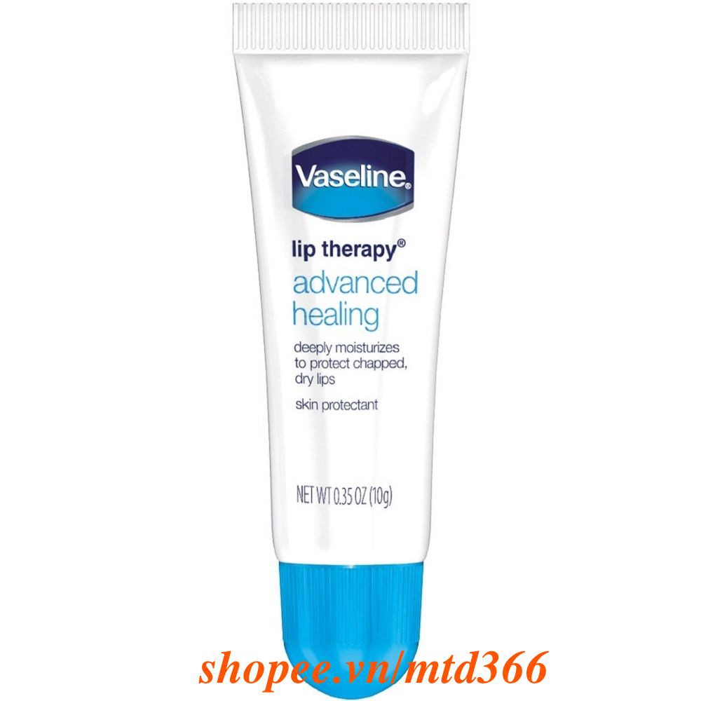 Tuýp Dưỡng Môi 10g Vaseline Lip Therapy Advanced Healing | BigBuy360 - bigbuy360.vn