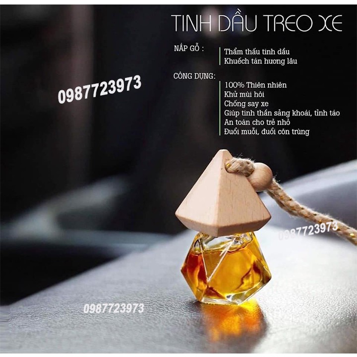 Tinh Dầu Treo Xe Treo Phòng 100% Thiên Nhiên Tùy Chọn Mùi Hương