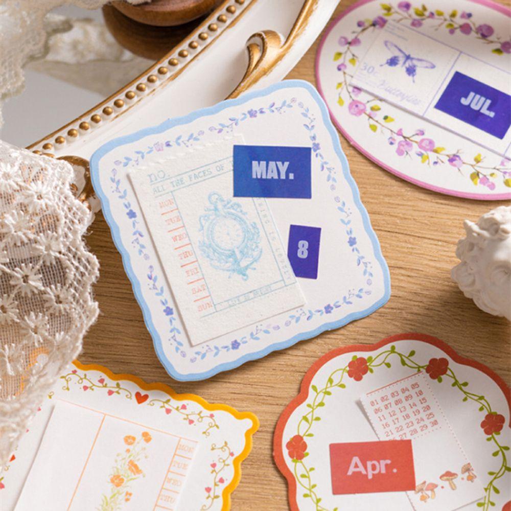 Miếng Dán Ghi Chú Hình Khu Vườn Trà Ngọt Ngào Sáng Tạo DIY
