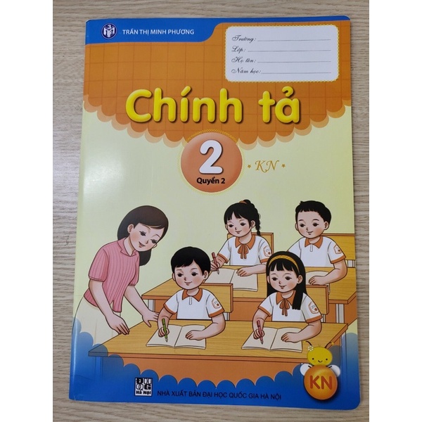 Sách - Vở chính tả 2 Kết nối tri thức - bán kèm 1 bút chì