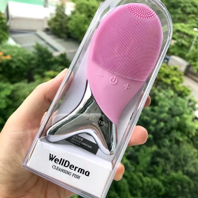 MÁY RỬA MẶT CON CÁ WELLDERMA CLEANSING FISH