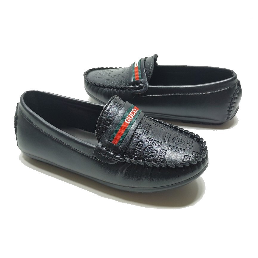 Giày lười cho bé trai chất da mềm êm chân thoải mái [ size 21 đến 35]