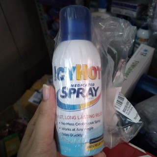 (Freeship)Dầu nóng dạng xịt Icy Hot Spray nội địa mỹ