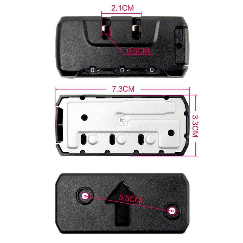 Bộ 5 Khóa Số An Toàn Chống Chịu Thời Tiết Cho Vali
