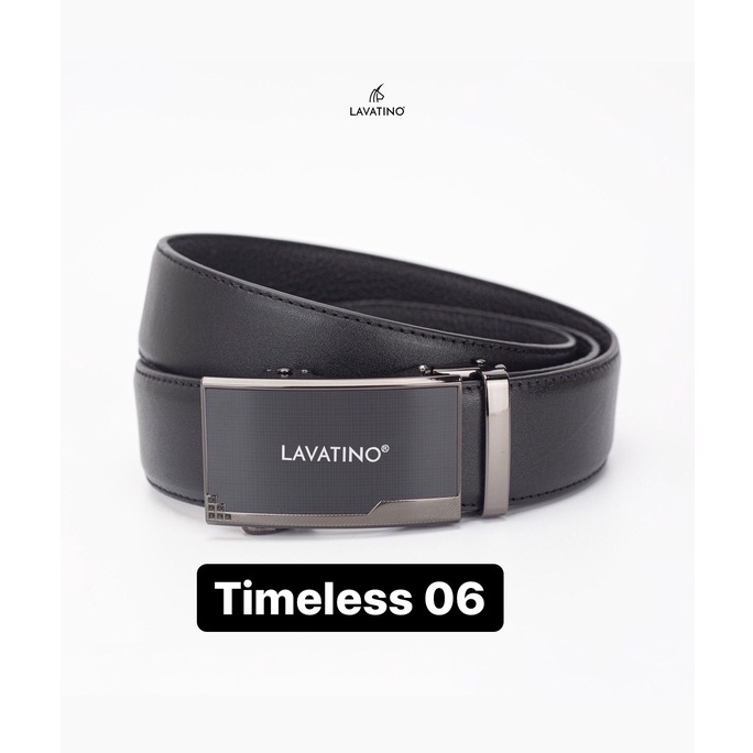 Set Ví Thắt Lưng Da Nam Fullbox Chính Hãng Lavatino Làm Quà Tặng Bạn Trai, Tặng Bố - WB18, TIMELESS