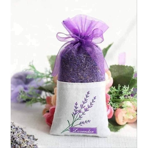 Túi Thơm Hoa Oải Hương Lavende Hadmade Treo Tủ, Xe Hơi, Bỏ TRong Phòng, Balo, Túi Xách Giúp Khử Mùi