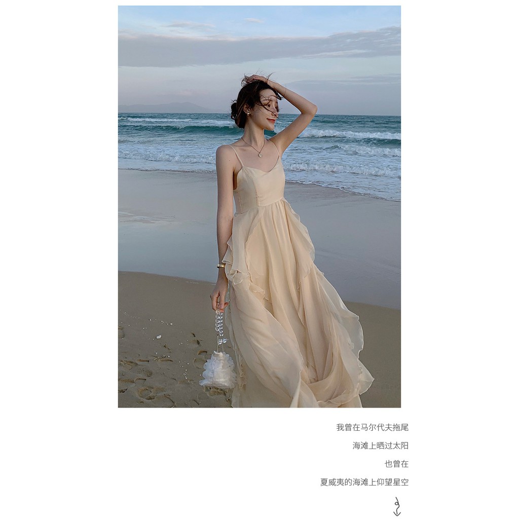 {SẴN}ĐẦM MAXI VÁY MAXI VOAN HAI DÂY HỞ LƯNG MẪU MỚI 2021 HÀNG QUẢNG CHÂU | BigBuy360 - bigbuy360.vn