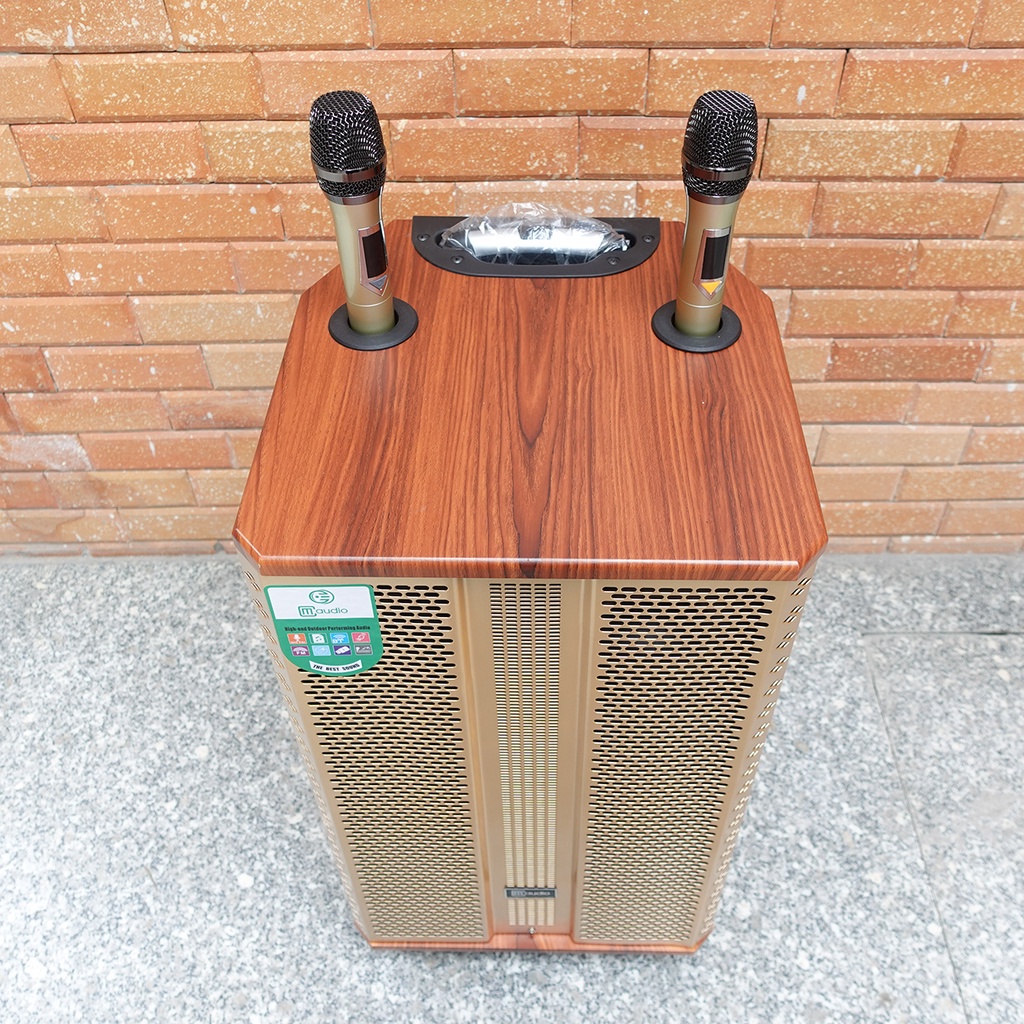 Loa Kéo MC 12 Plus Loa kẹo kéo bass 30 hát karaoke tích hợp bluetooth tích hợp 2 Micro không dây chính hãng