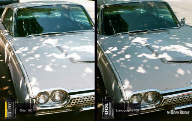 Film chụp ảnh màu Lomography 100