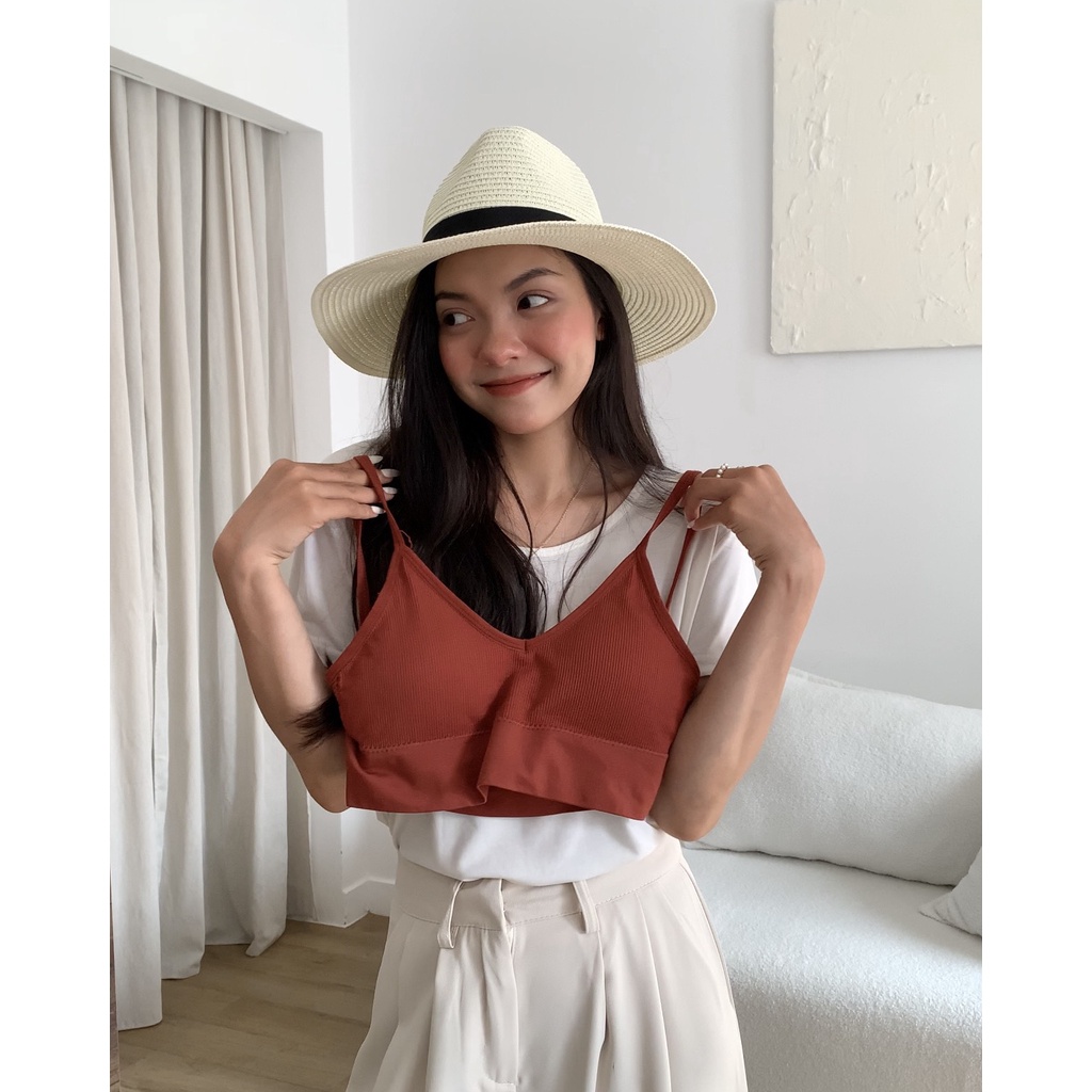 Áo Bra Croptop Basic Nữ | HQ1157 | Lana Official