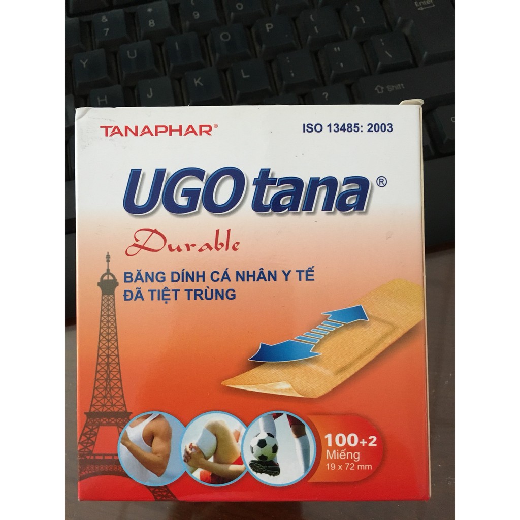 Băng cá nhân băng gâu Urgo tana (Hộp 102 miếng)