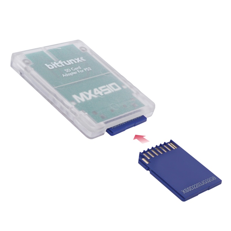 Đầu Đọc Thẻ Nhớ BT MX4SIO SIO2SD SD Cho PS2Game