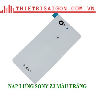 NẮP LƯNG SONY Z3 MÀU TRẮNG