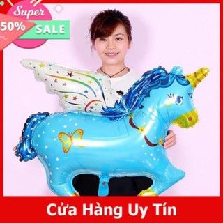 Bóng ngựa - Bóng nhôm hình ngựa - Bóng nhôm hình ngựa bay - Bóng ngựa cánh tiên, bóng ngựa cánh thiên thần, Bóng ngựa gỗ