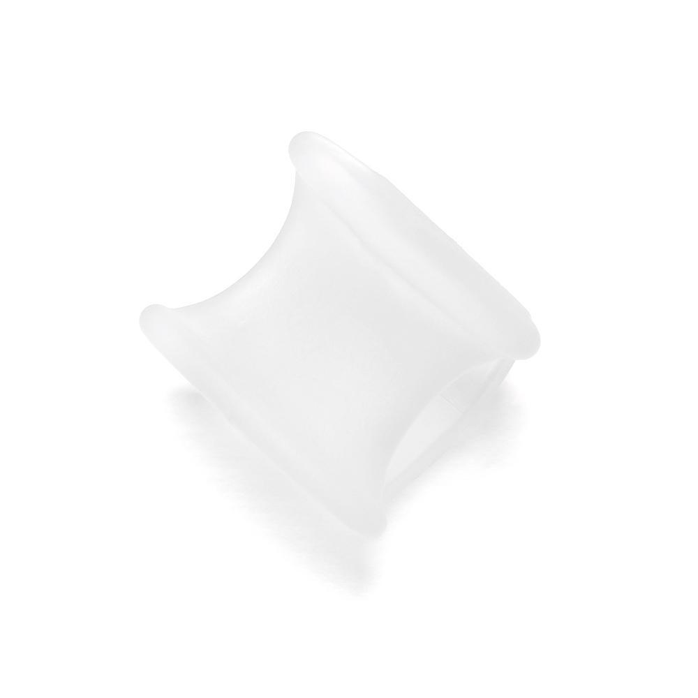 1 Cặp Đệm Tách Ngón Chân Bằng Silicone Điều Chỉnh Linh Hoạt